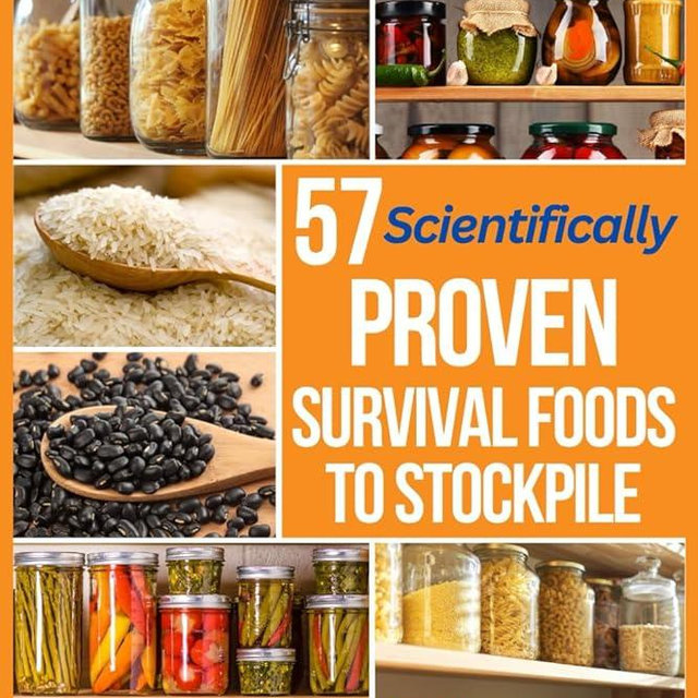 57 Scientifically-Proven Survival Foods to Stockpile: How to Maximize Your Health With Everyday Shelf-Stable Grocery Store Foods, Bulk Foods, And Superfoods (The Survival Collection)