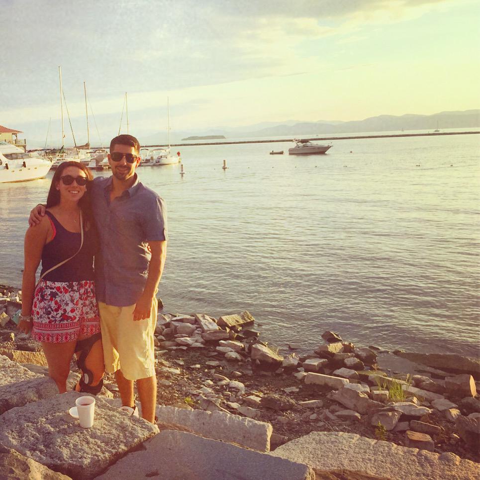 Nicole's first trip to VT; Burlington 2015