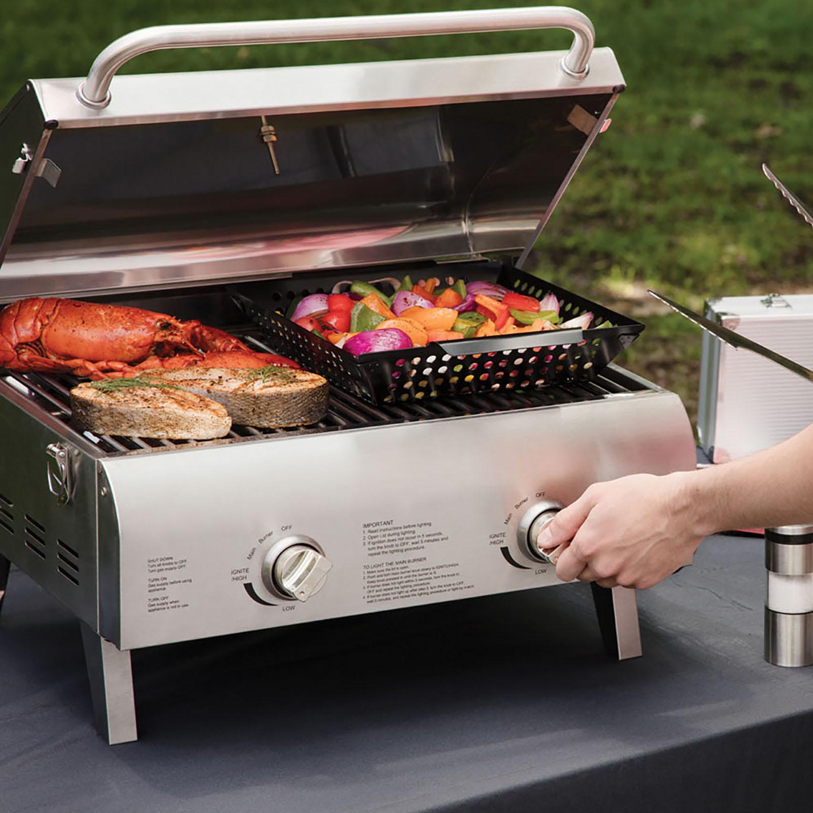 Cuisinart Venture Mini Portable Tabletop Gas Outdoor Grill + Reviews