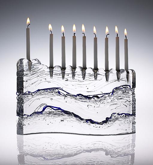 Wave Menorah