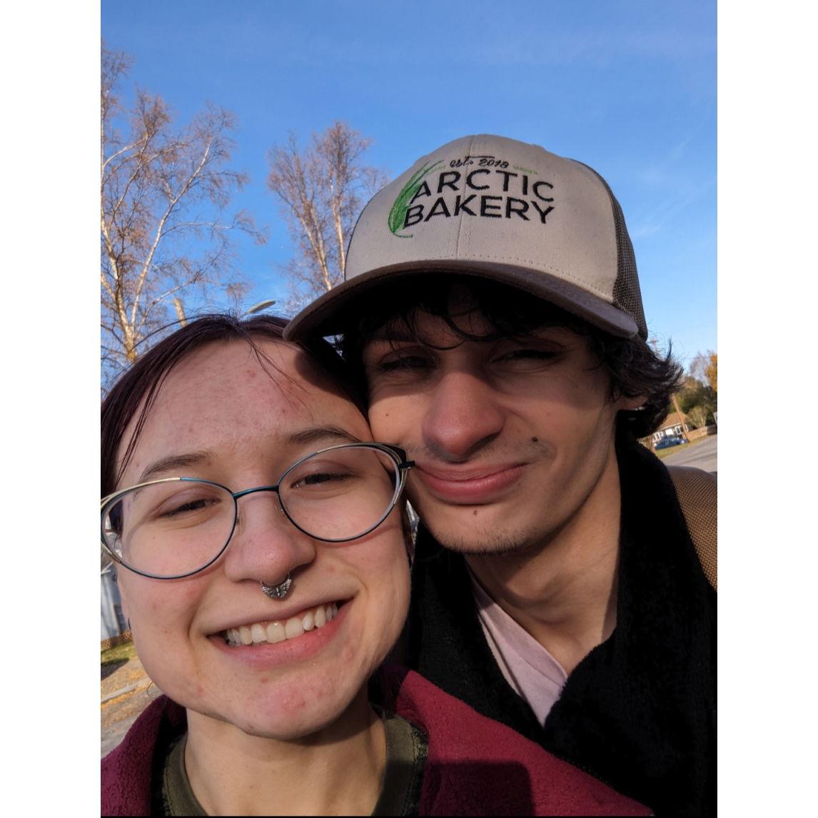 A brisk walk with Penny. 2023