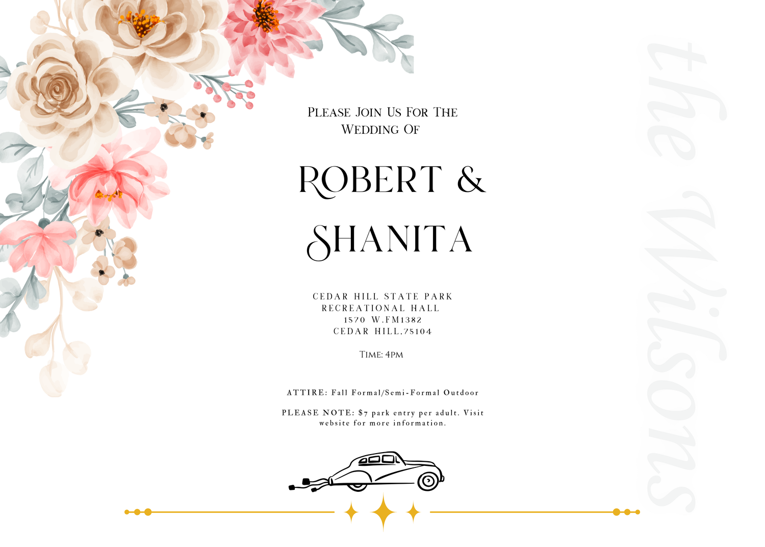 The Wedding Website of Shanita Williams and Robert Wilson