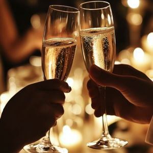 🥂 Honeymoon: Cheers to the happy couple! (drinks)