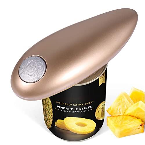Electric Can Opener, Electric Automatic Can Opener, Safe Smooth No Sharp Edges, Smooth Edge Automatic! Chef'S Best Choice.
