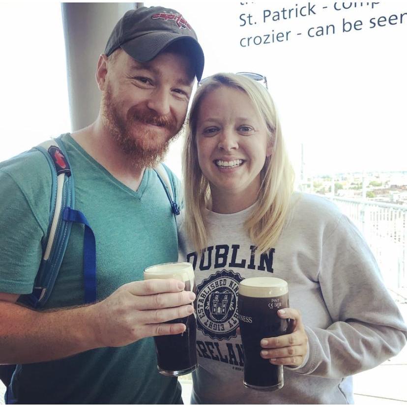 The Guinness Storehouse. Cheers!