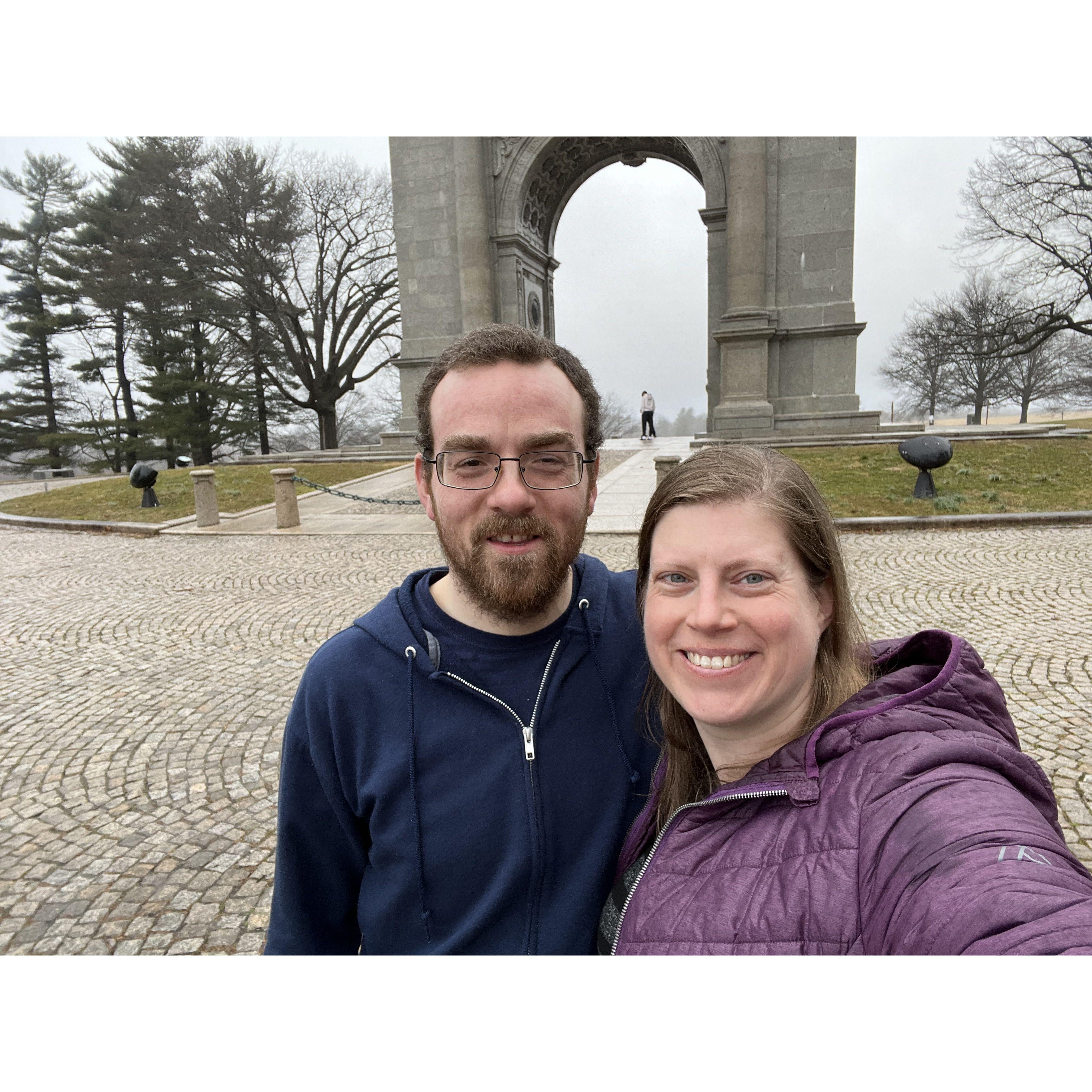 Proposal at Valley Forge National Park, March 2024