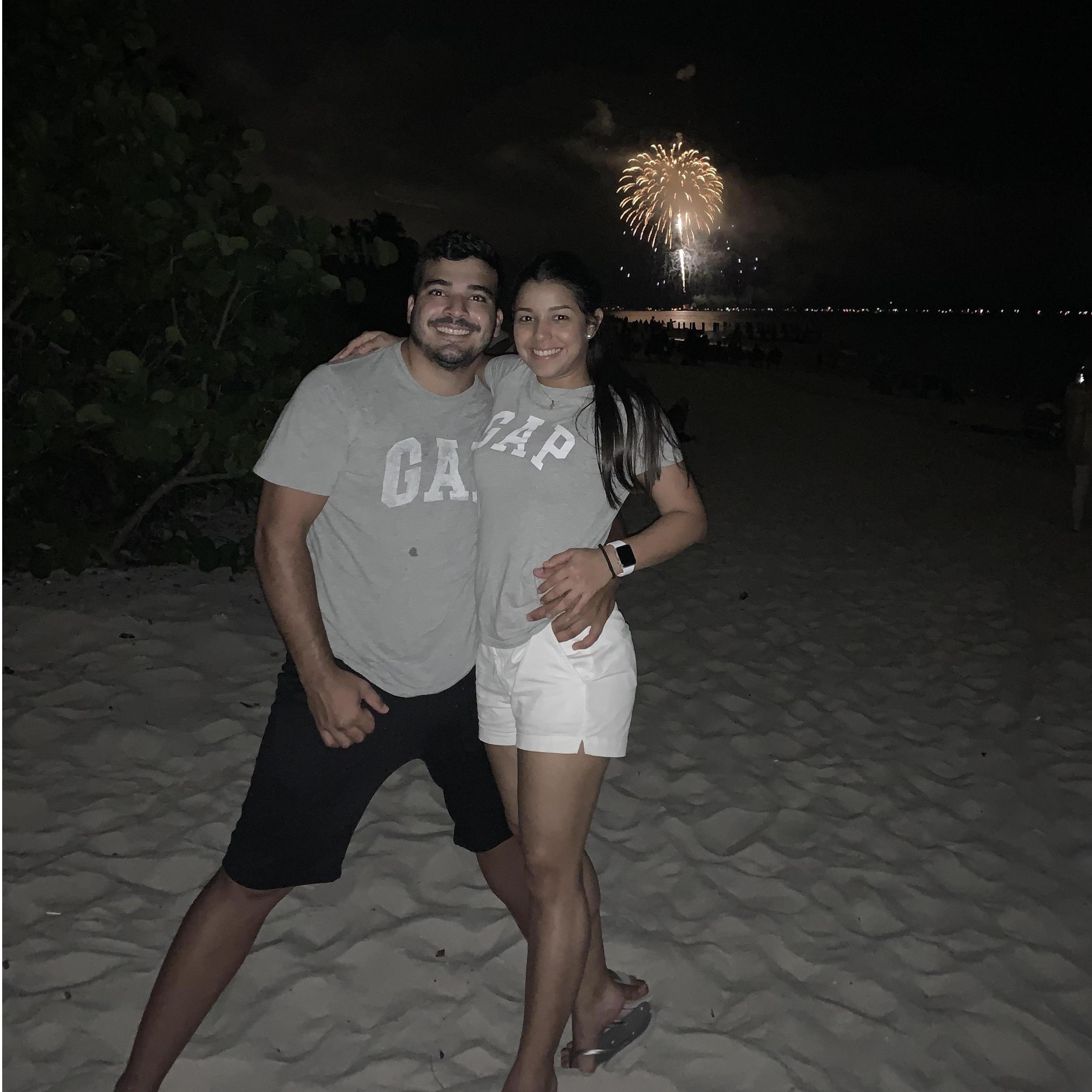 Primer 4th July juntos!!! Naples!!