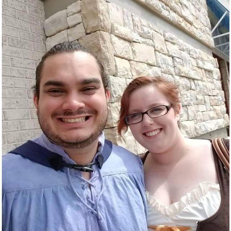All dressed up for the renaissance fair!