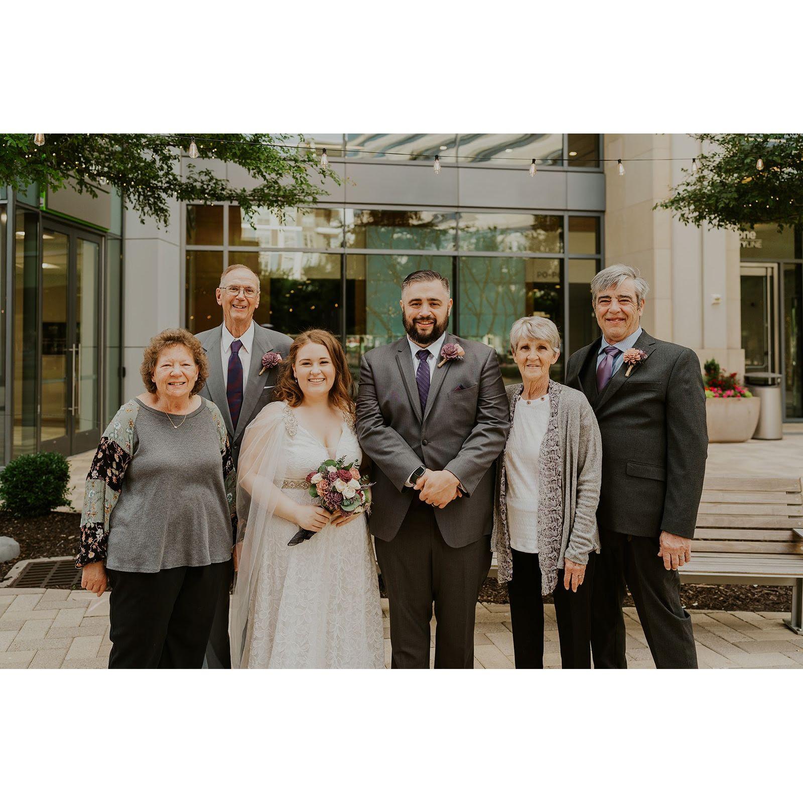 Bride's Parents + Groom's Parents | Photo Cred: Moon Dwellers