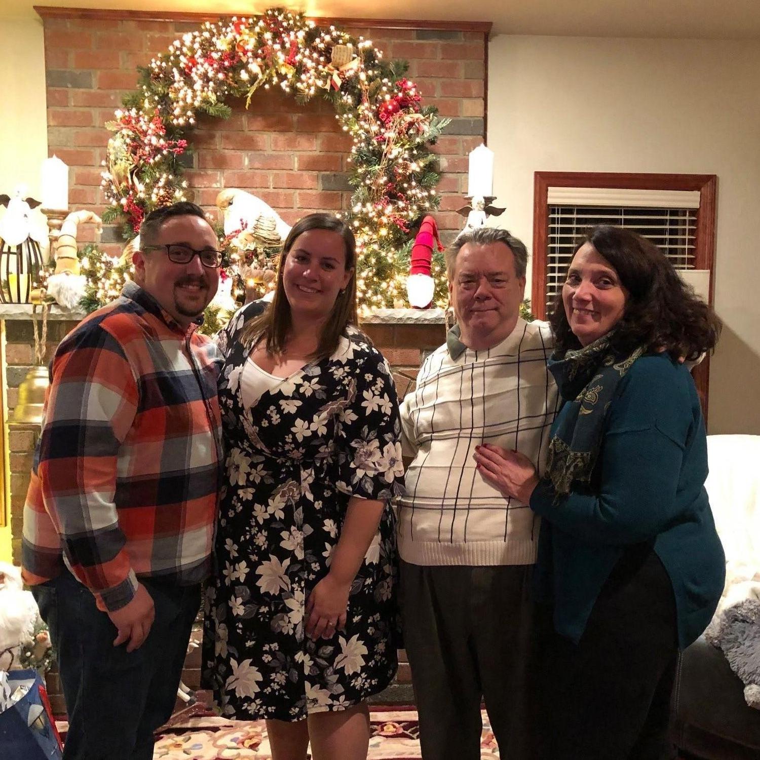 Christmas Eve with Rick's family