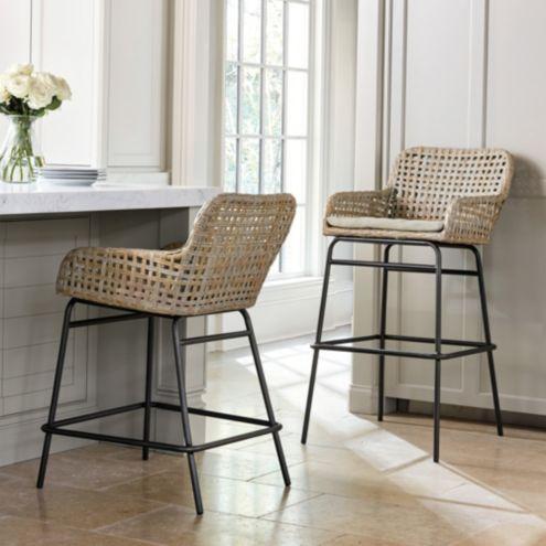 Bailey Woven Stools