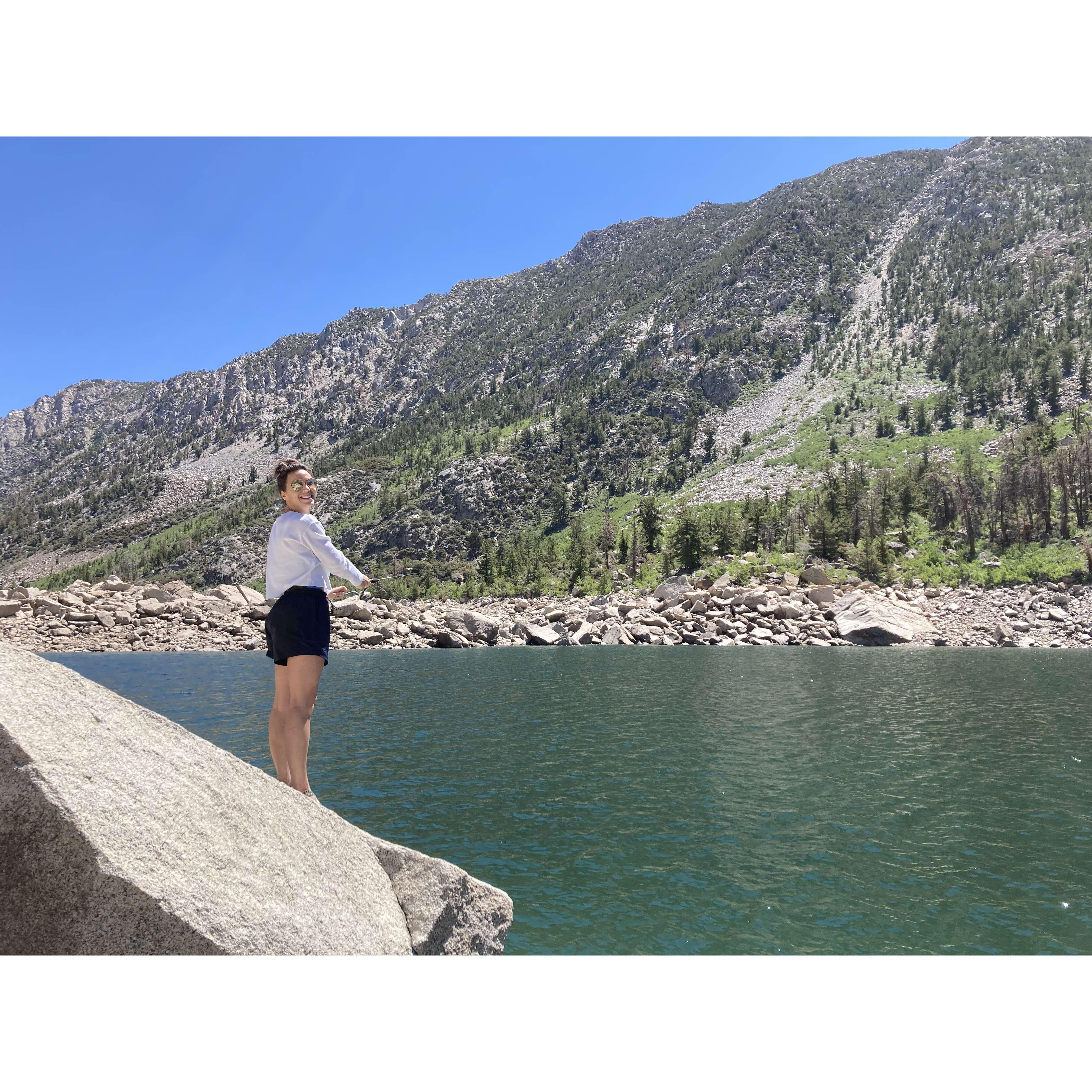 Lake Sabrina, Aspendell CA