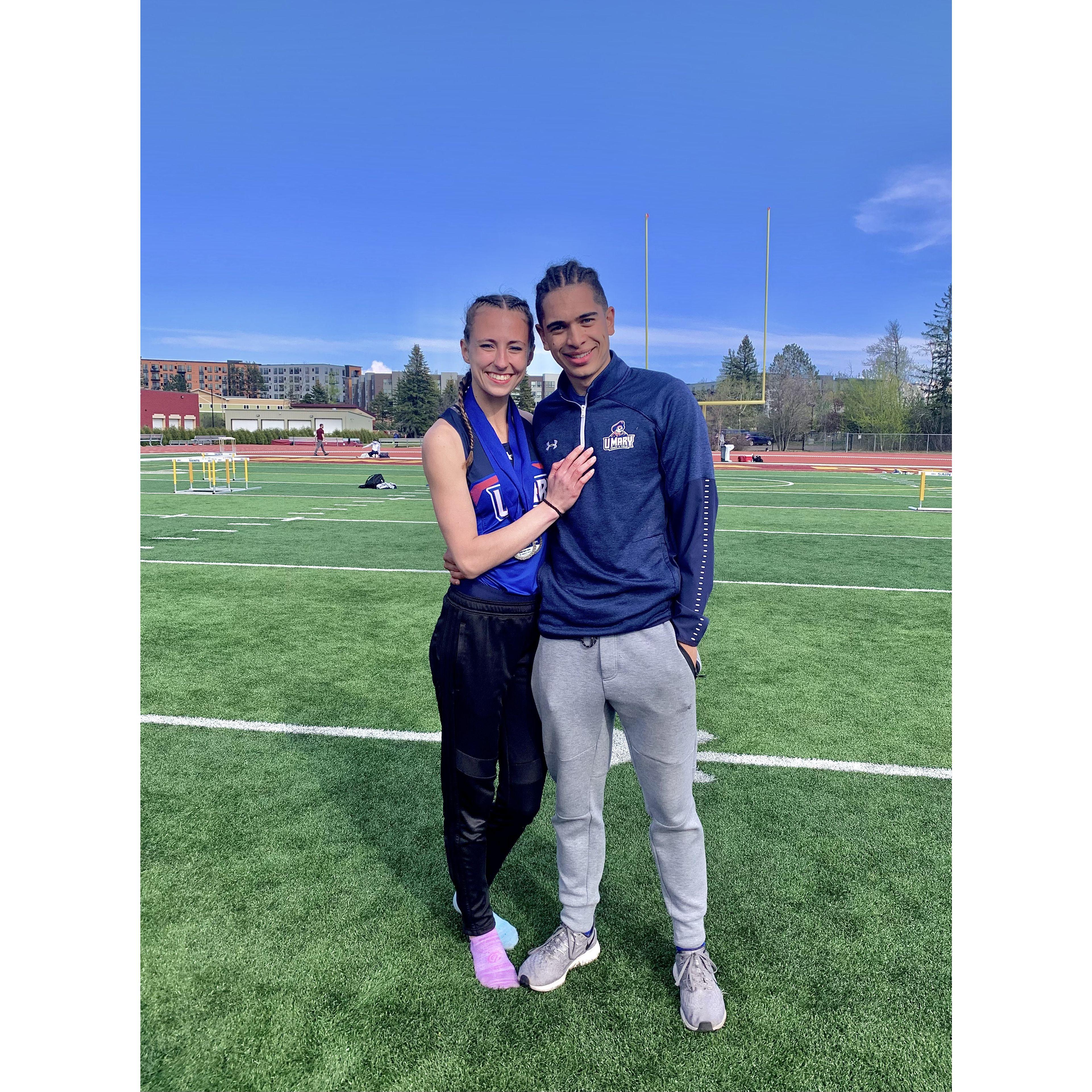 Track meets...