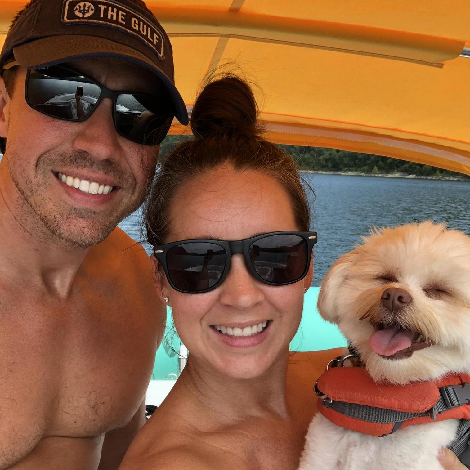 If the sun is out, you will find us on our BOAT!