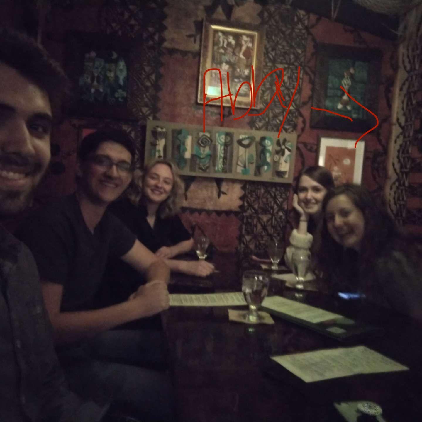 Summer 2021--the first picture of the OG college friend group all together.