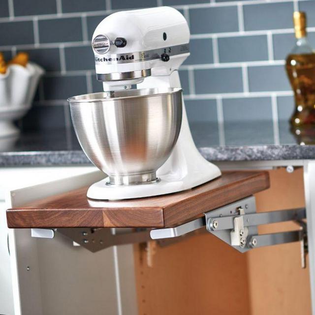 Rev-a-Shelf Heavy-Duty Mixer Lift with Soft-Close