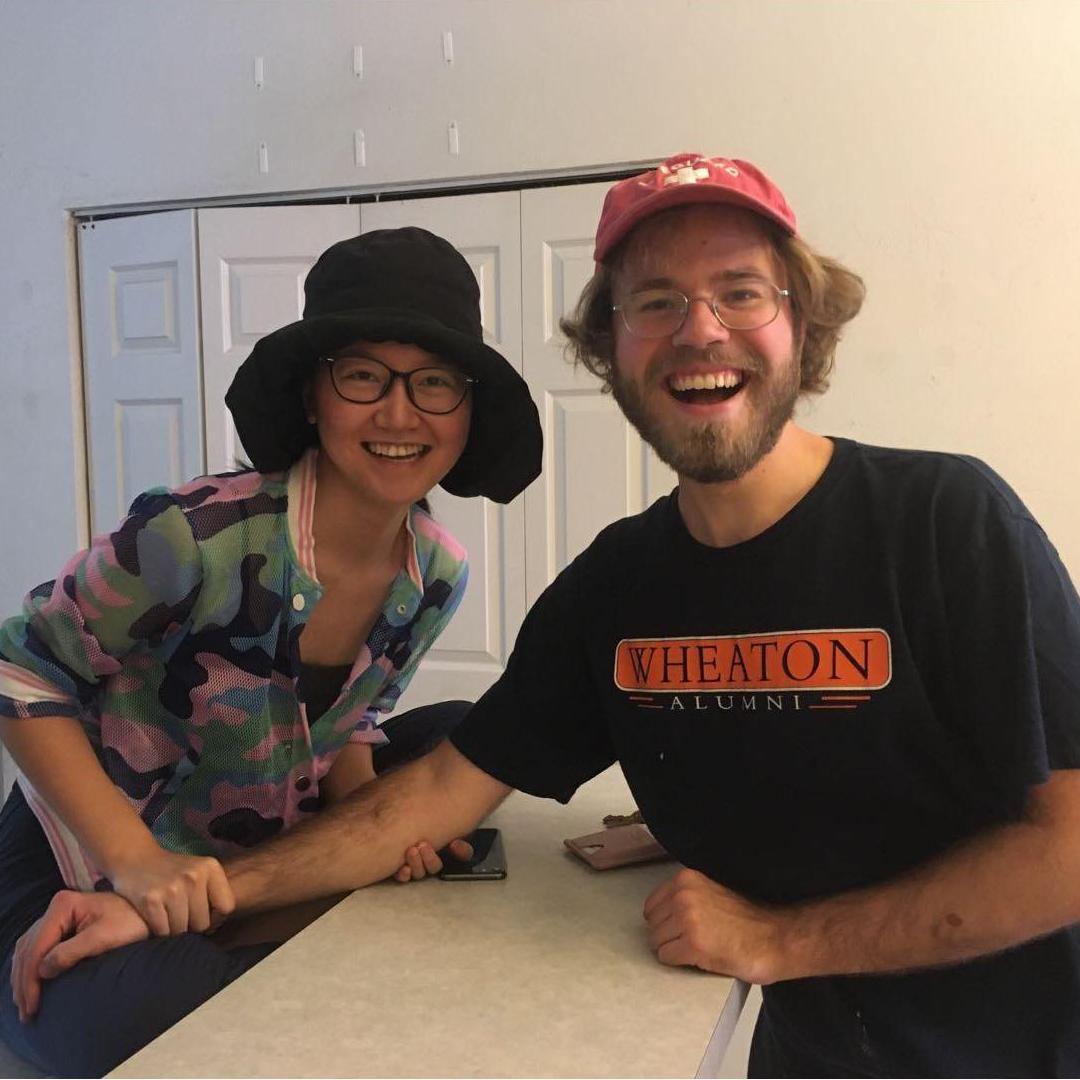 David helped Yihan moving (July, 2021)