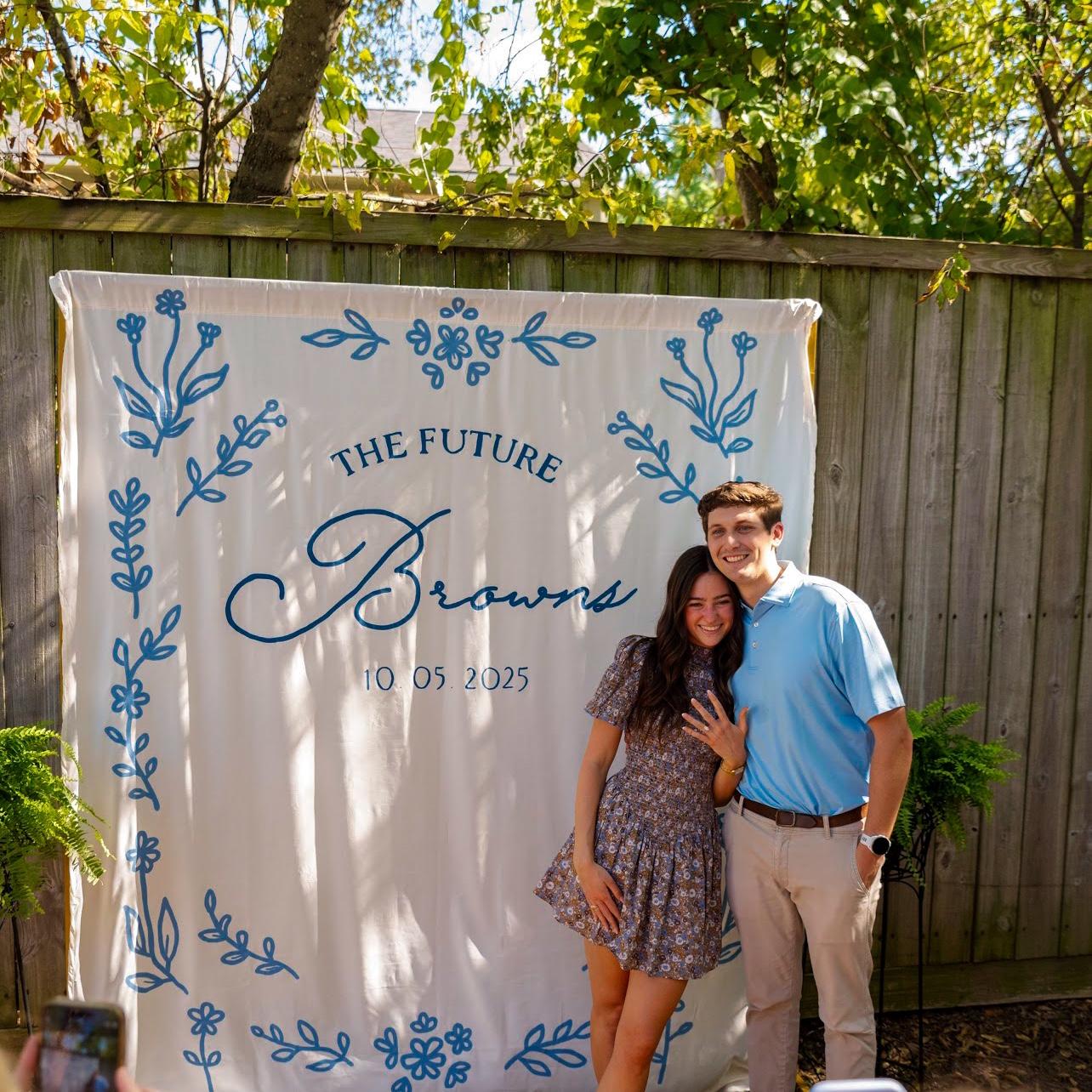 sweetest engagement party