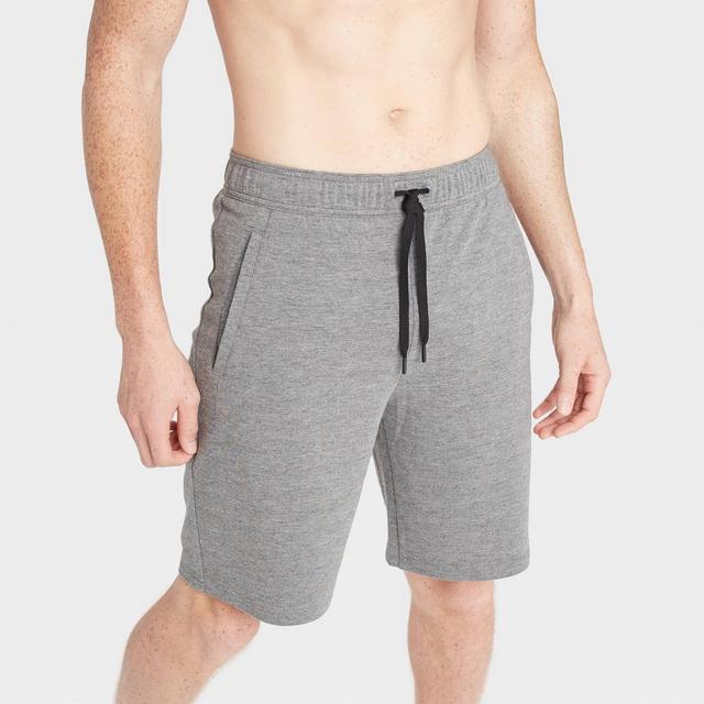 Men's Soft Gym Shorts 9" - All in Motion™ Gray L