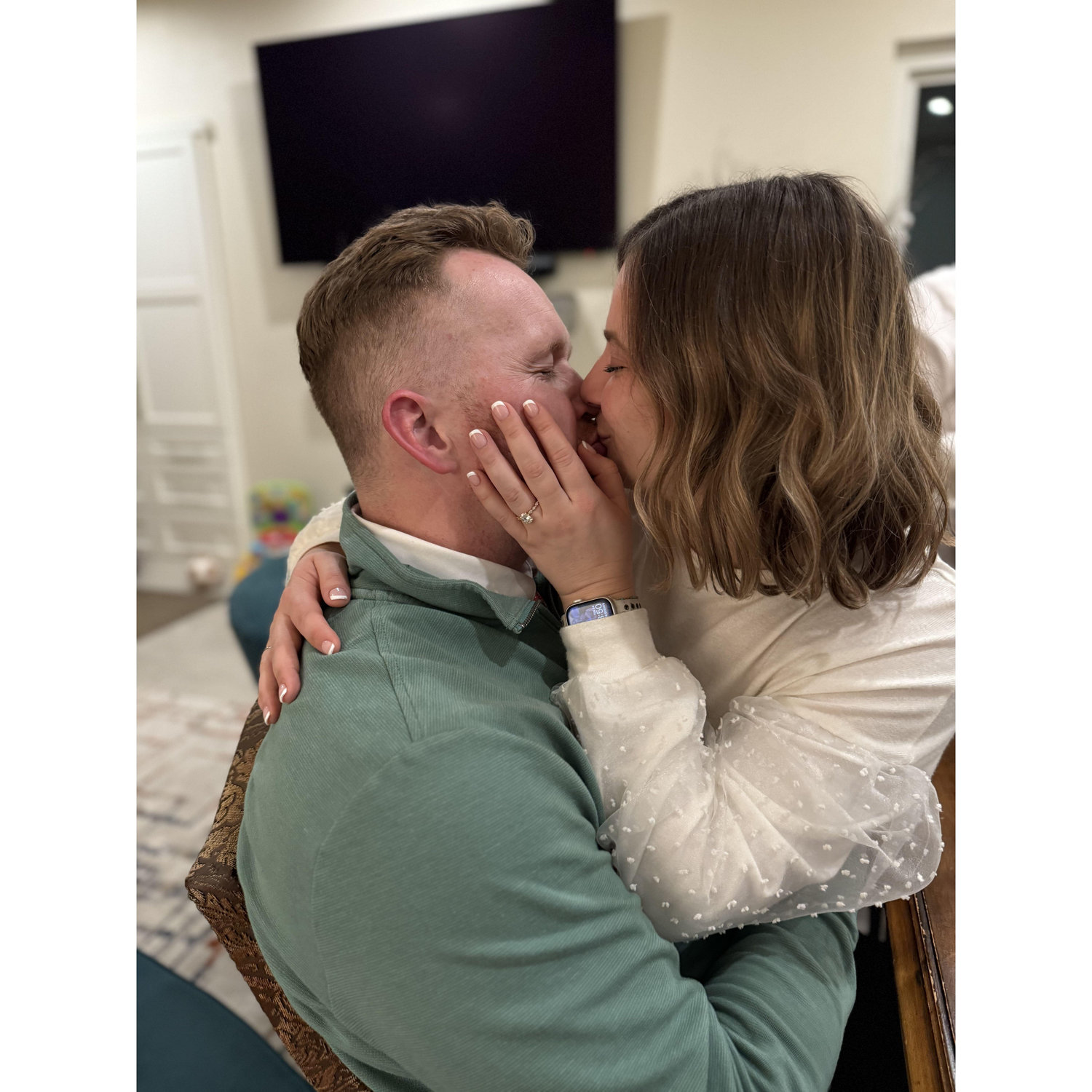 Maddy said, "YES!"