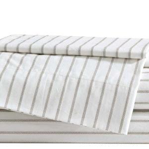King Sheet Set (COLOR: Essential Stripe Beige)