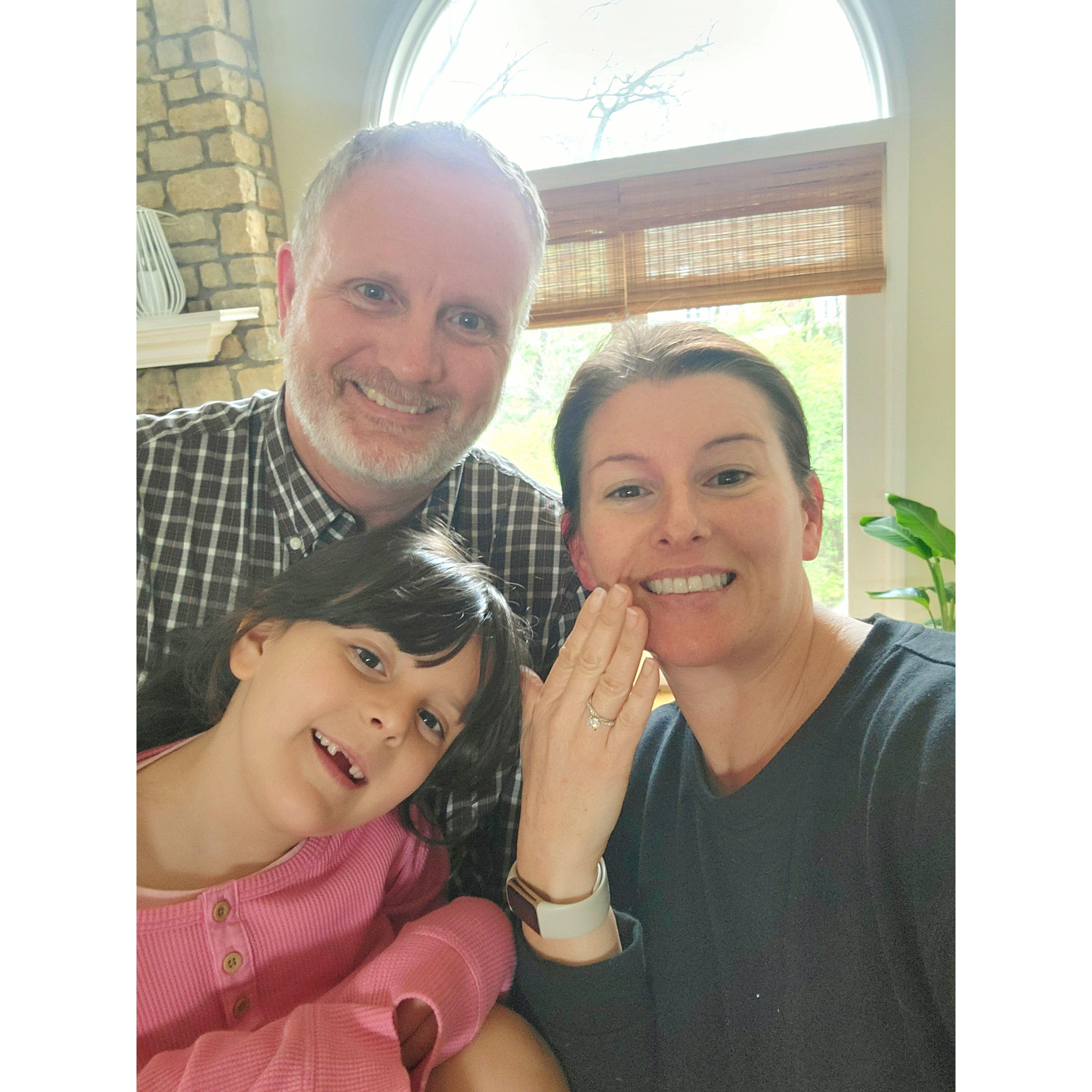 We're engaged!!