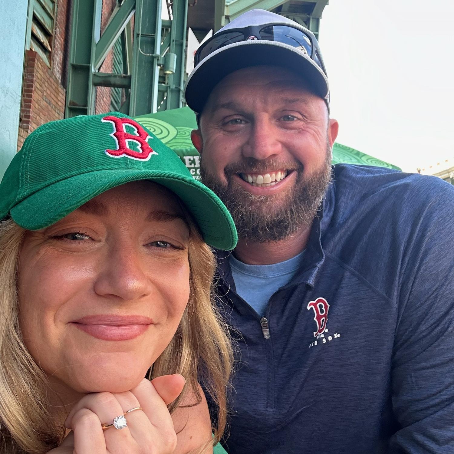 Red Sox game at Fenway Park in Boston, Massachusetts