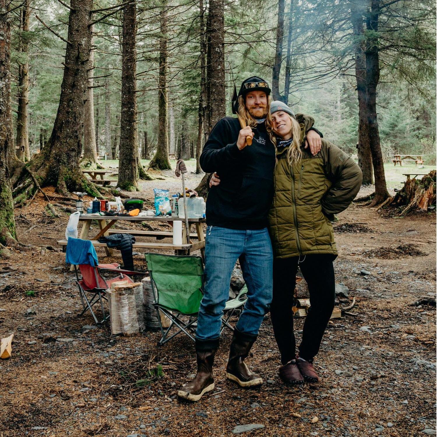 On a 3-week trip through Alaska in May.