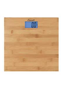 EscaliBamboo Bathroom Scale