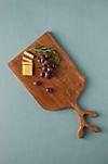 Leaf Stem Wood Serving Board