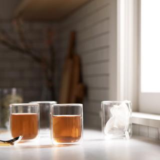 Classic Double Walled Tea Glass, Set of 4
