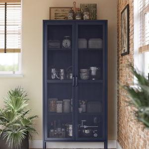 Retro Metal Storage Cabinet