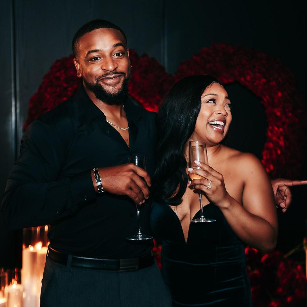 When Gabby said yes to Reggie proposing