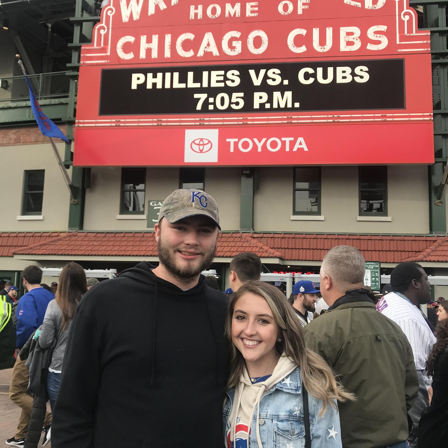Many trips to Wrigley