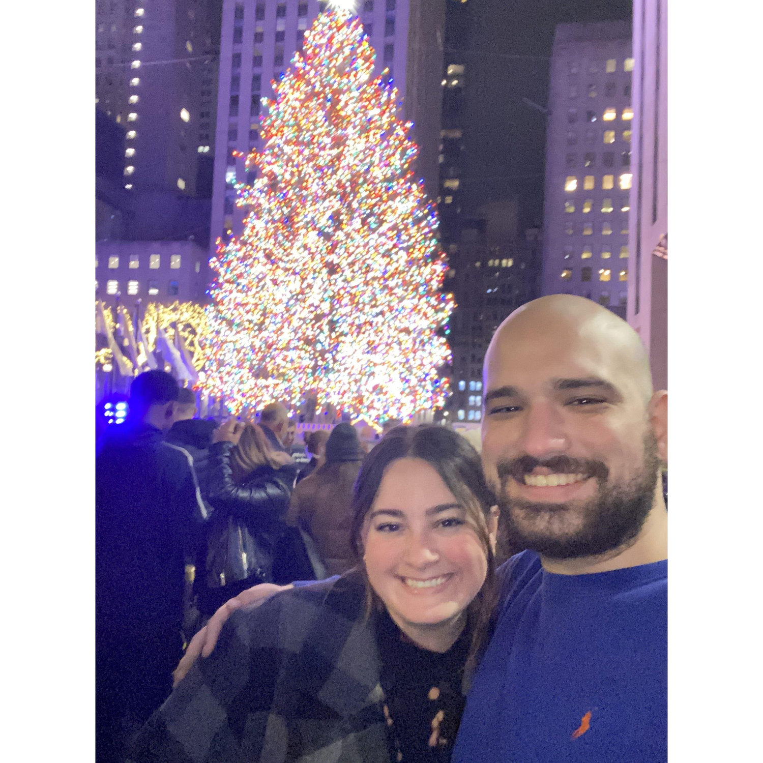 Visiting Rockefeller Center for NYE 2021