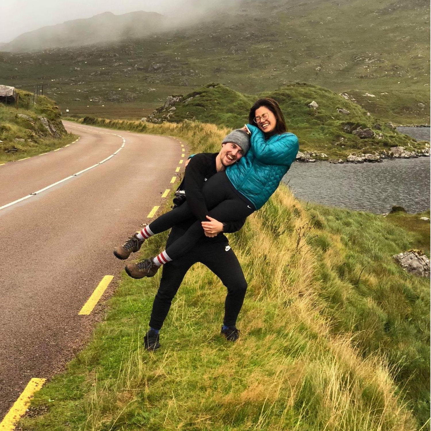 Goofing off around Ireland