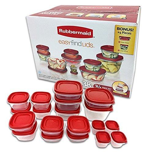 Rubbermaid Easy Find Lids, 38-Piece Set