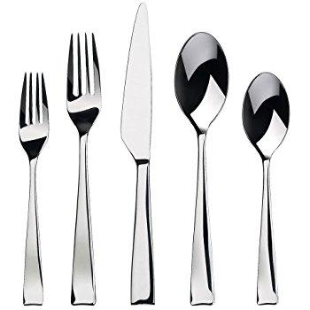 Gourmet Settings Strand 20-Piece Flatware Set, Service for 4