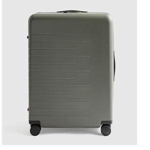 Expandable Large Check-In Suitcase in Olive
