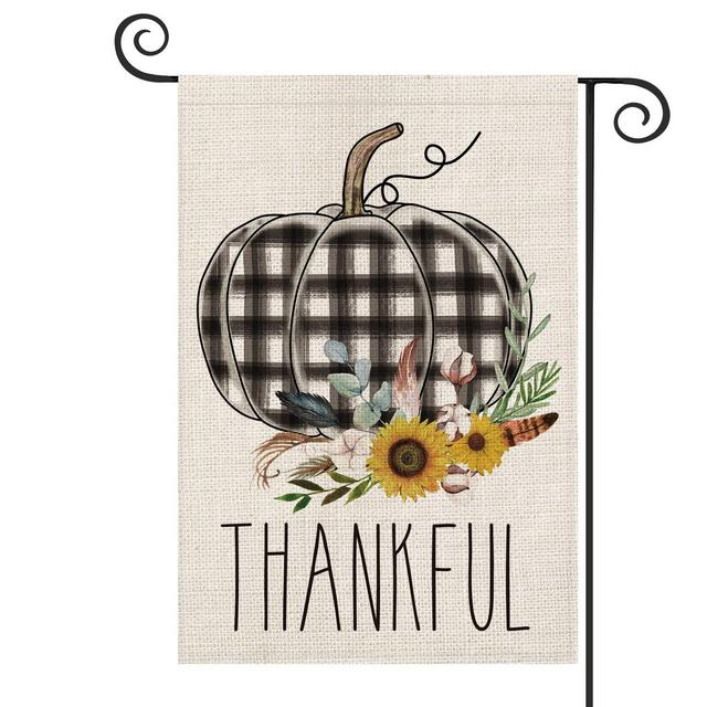 Thankful Garden Flag