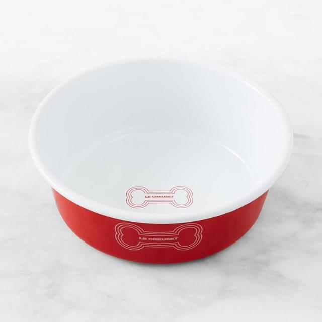Le Creuset Pet Bowl, Red, Medium