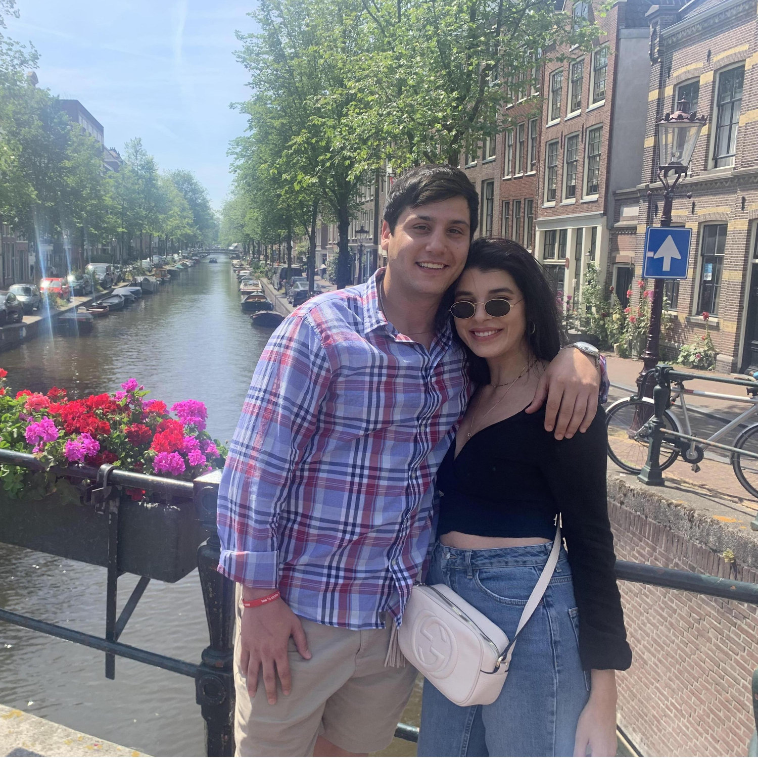 Our first trip out of the country together, Amsterdam!