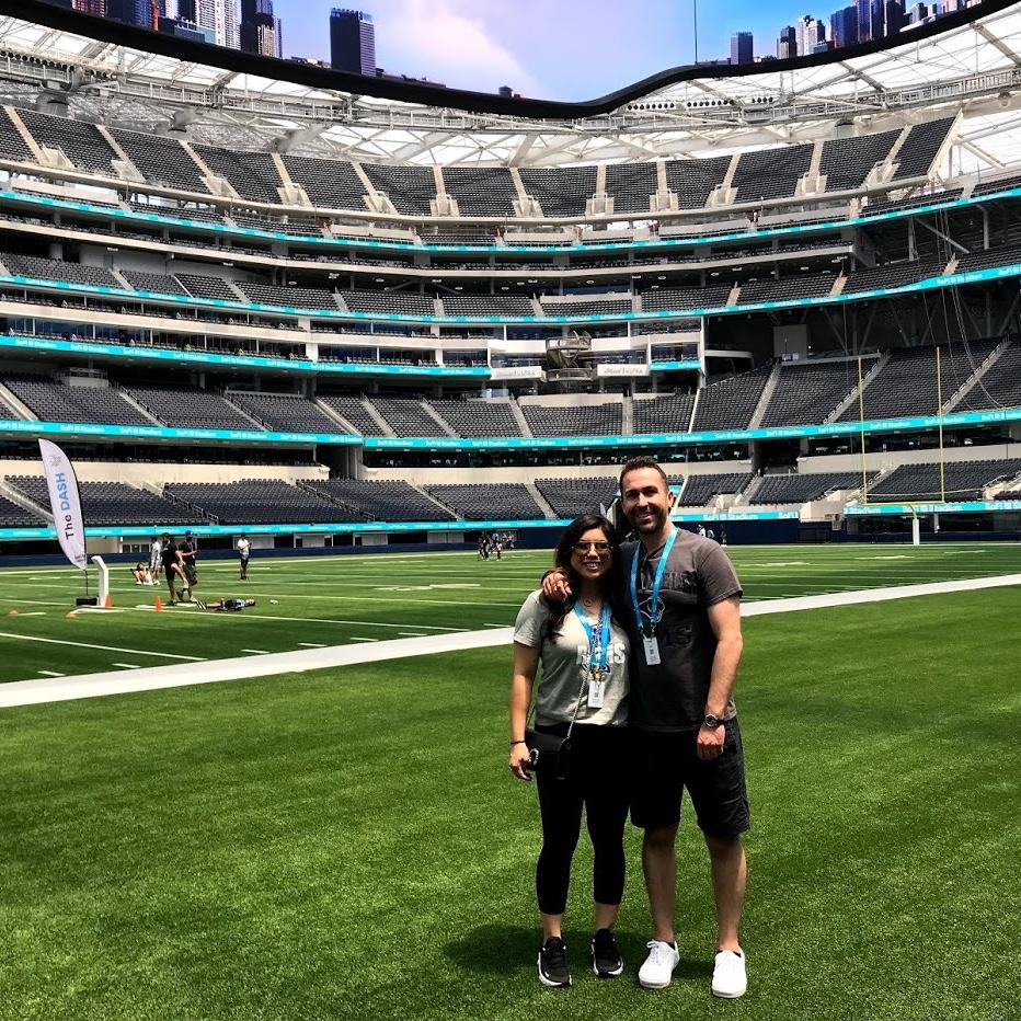 We even made it to the field!!