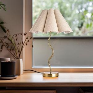 Bedside Lamp- Gold