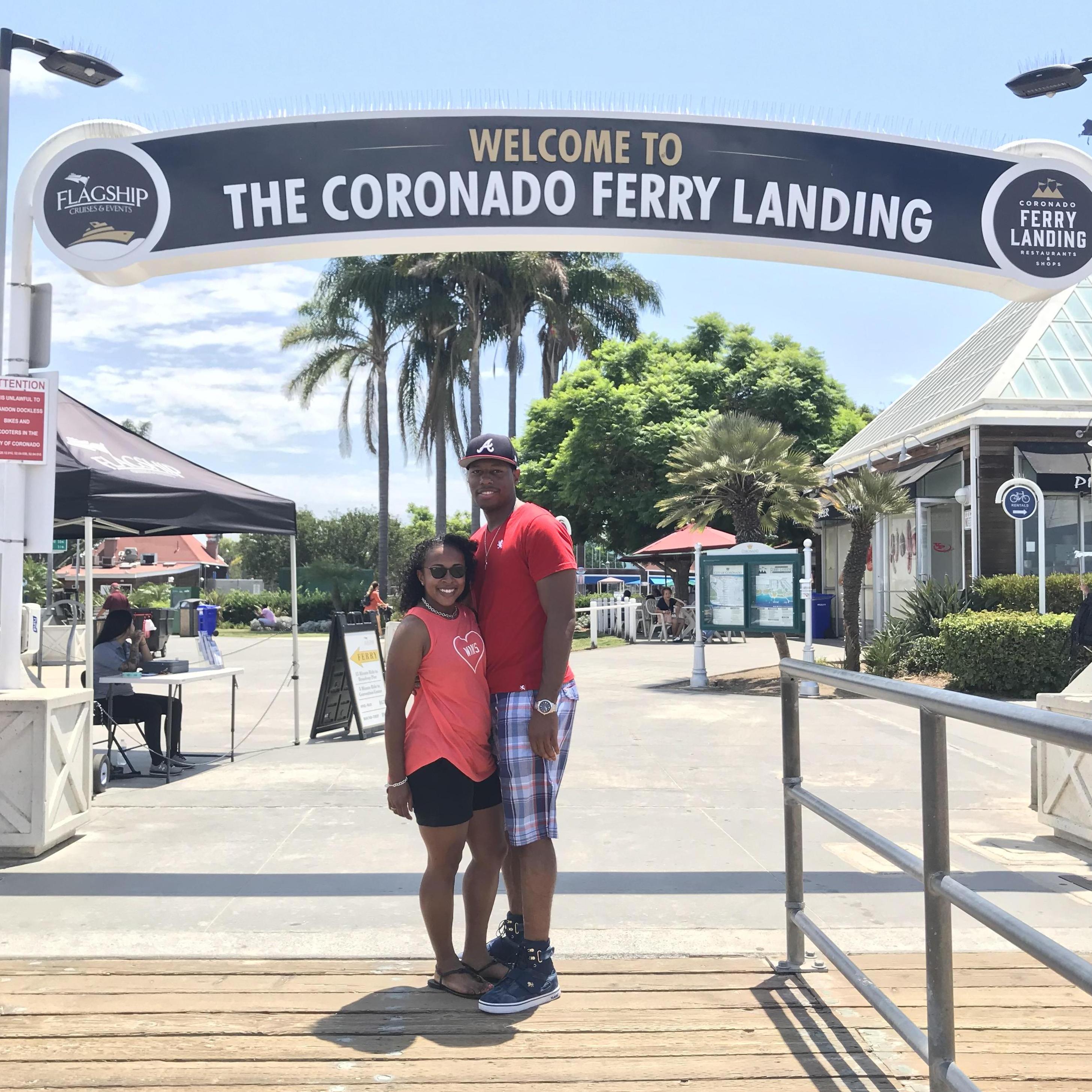 Shanita's first of many visits to Cali!