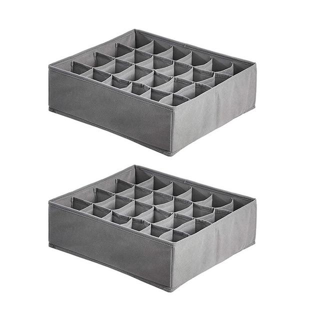 Amazon Basics Socks and Underwear Dresser Organizers, 2-Pack