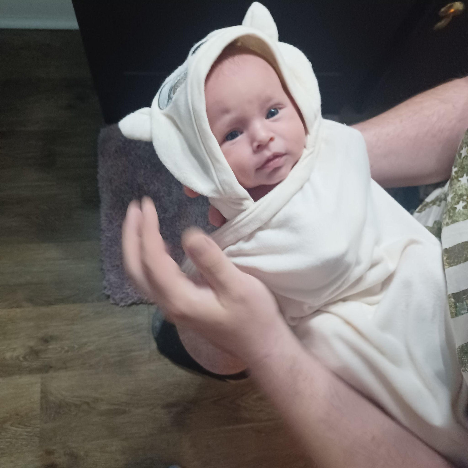 First bath