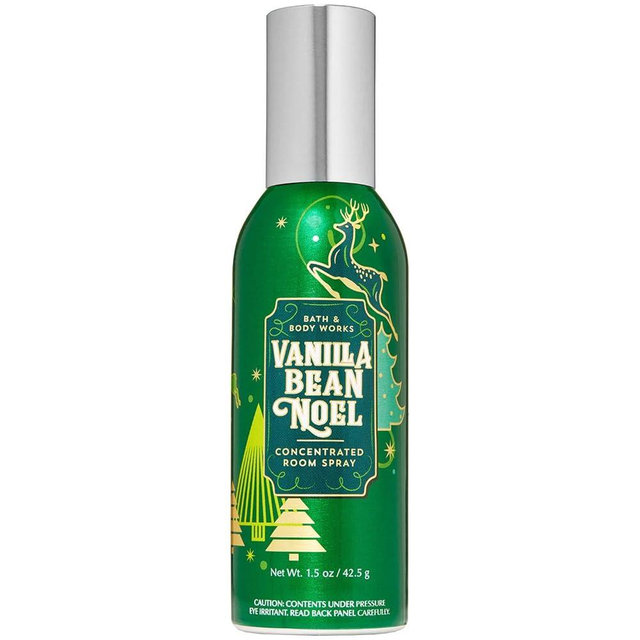 Bath Body Works Concentrated Room Perfume Spray Vanilla Bean Noel