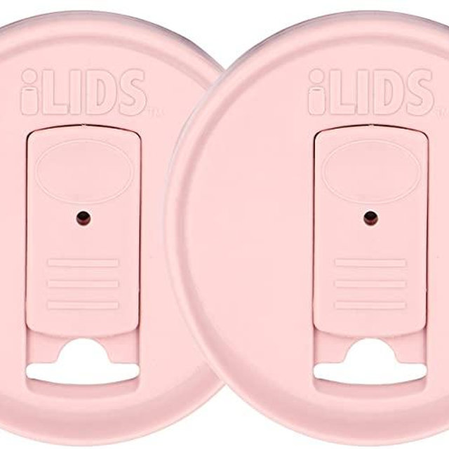 iLIDS DL-R-PP2 Mason Jar Lid, Pack of 2, Pale Pink
