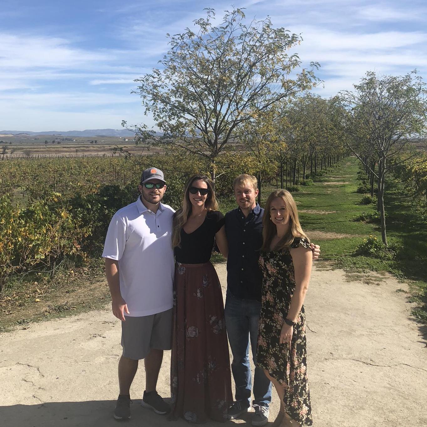 Wine tasting in Napa with Donny and Kelly 🍷